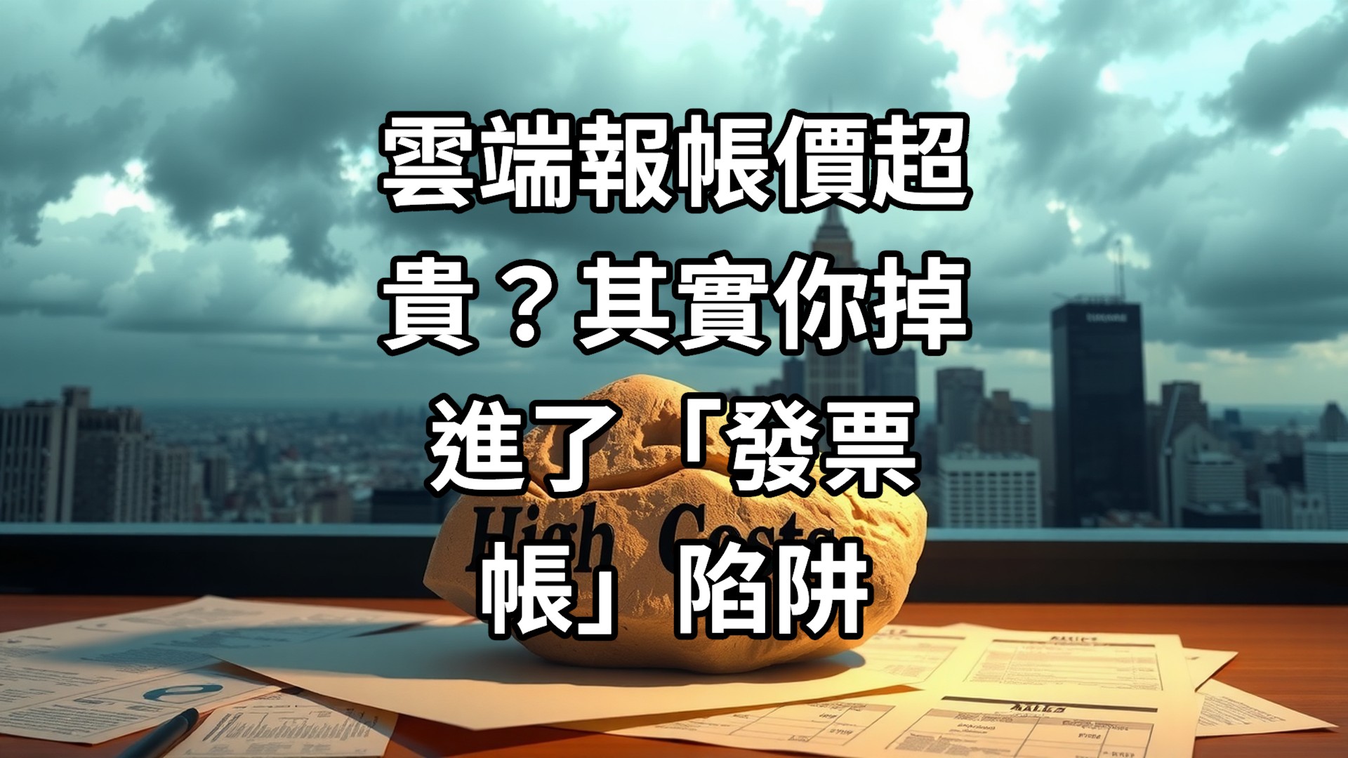 雲端報帳價超貴？其實你掉進了「發票帳」陷阱