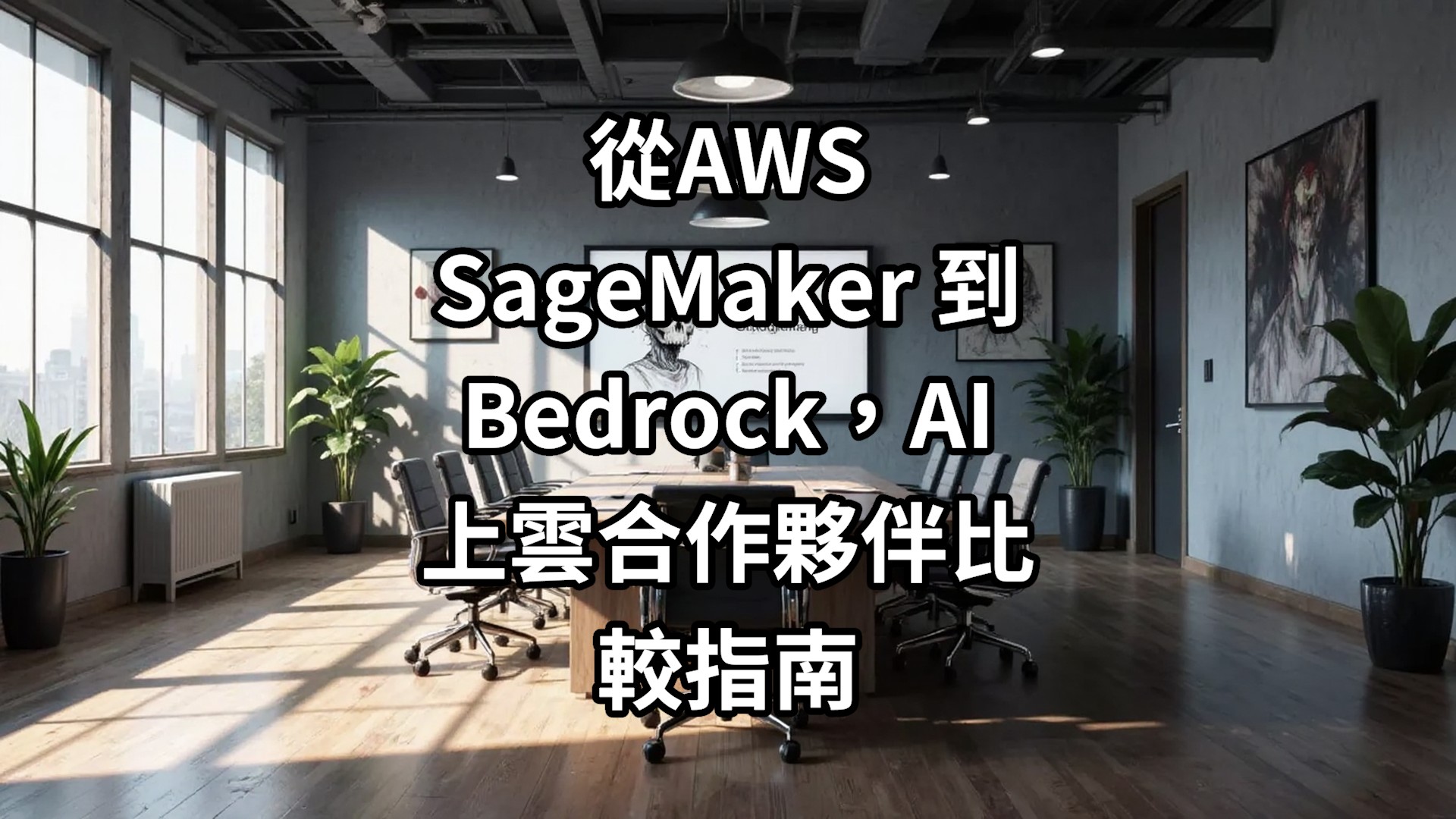 從AWS SageMaker 到 Bedrock，AI 上雲合作夥伴比較指南