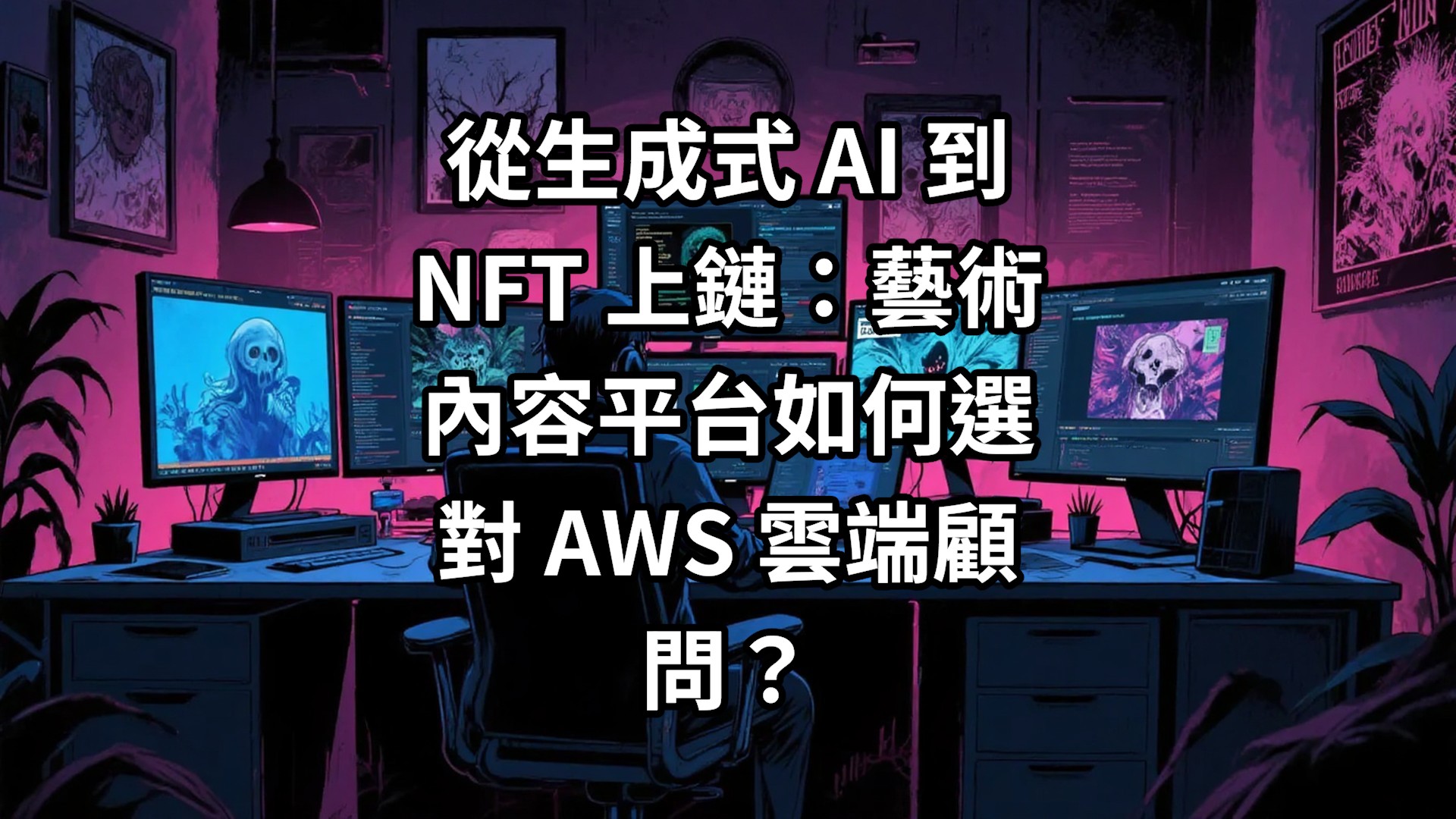 從生成式 AI 到 NFT 上鏈：藝術內容平台如何選對 AWS 雲端顧問？