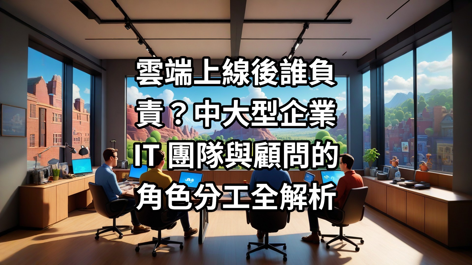 雲端上線後誰負責？中大型企業 IT 團隊與顧問的角色分工全解析