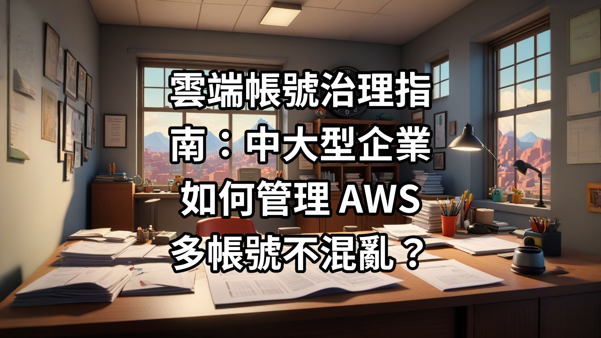 雲端帳號治理指南：中大型企業如何管理 AWS 多帳號不混亂？
