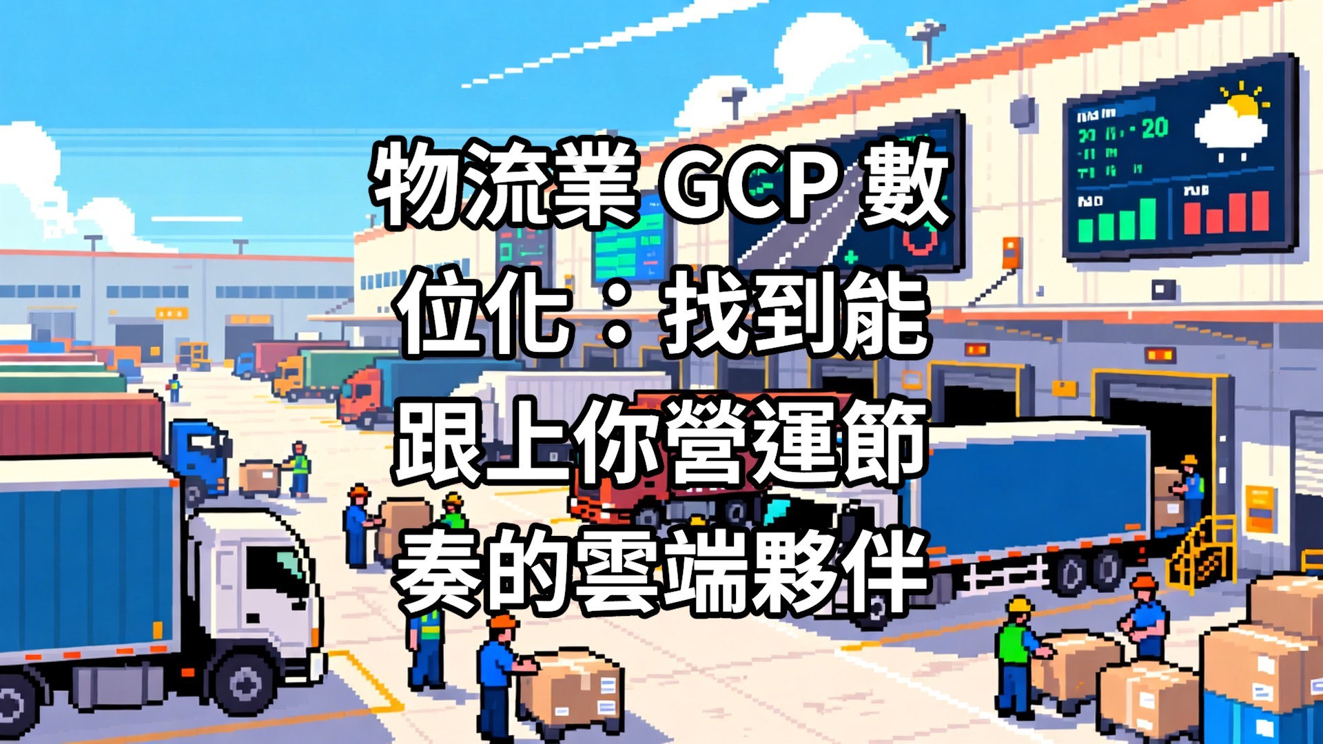 物流業 GCP 數位化：找到能跟上你營運節奏的雲端夥伴