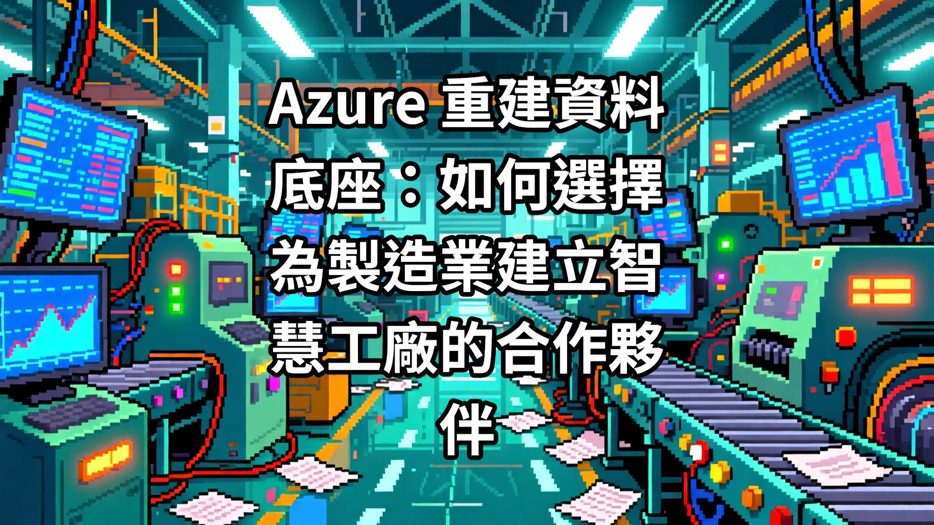 Azure 重建資料底座：如何選擇為製造業建立智慧工廠的合作夥伴