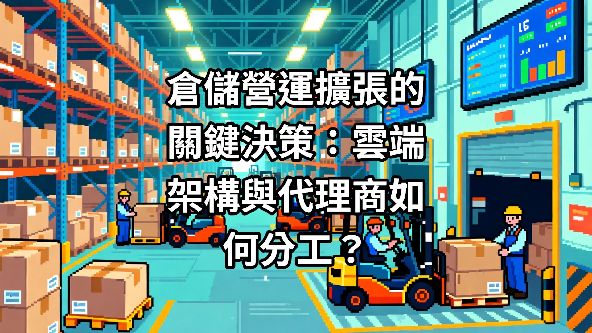 倉儲營運擴張的關鍵決策：雲端架構與代理商如何分工？