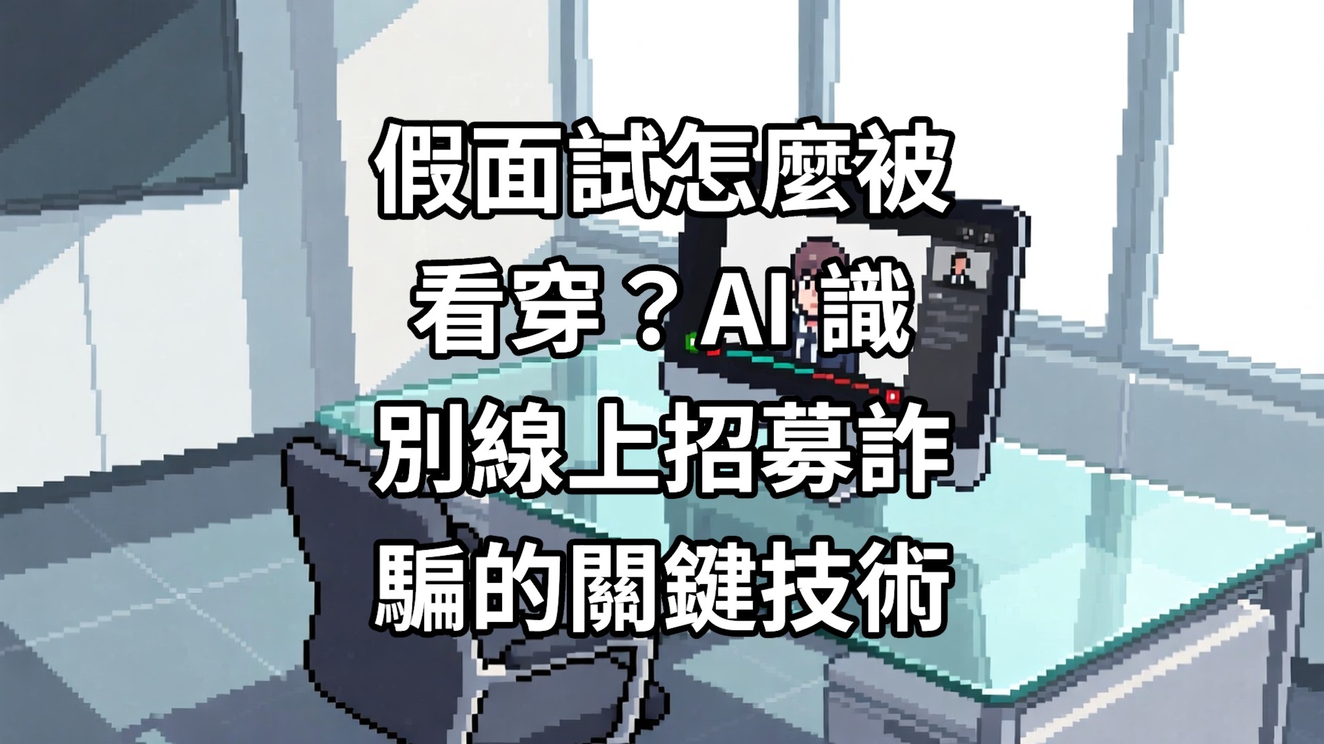 假面試怎麼被看穿？AI 識別線上招募詐騙的關鍵技術
