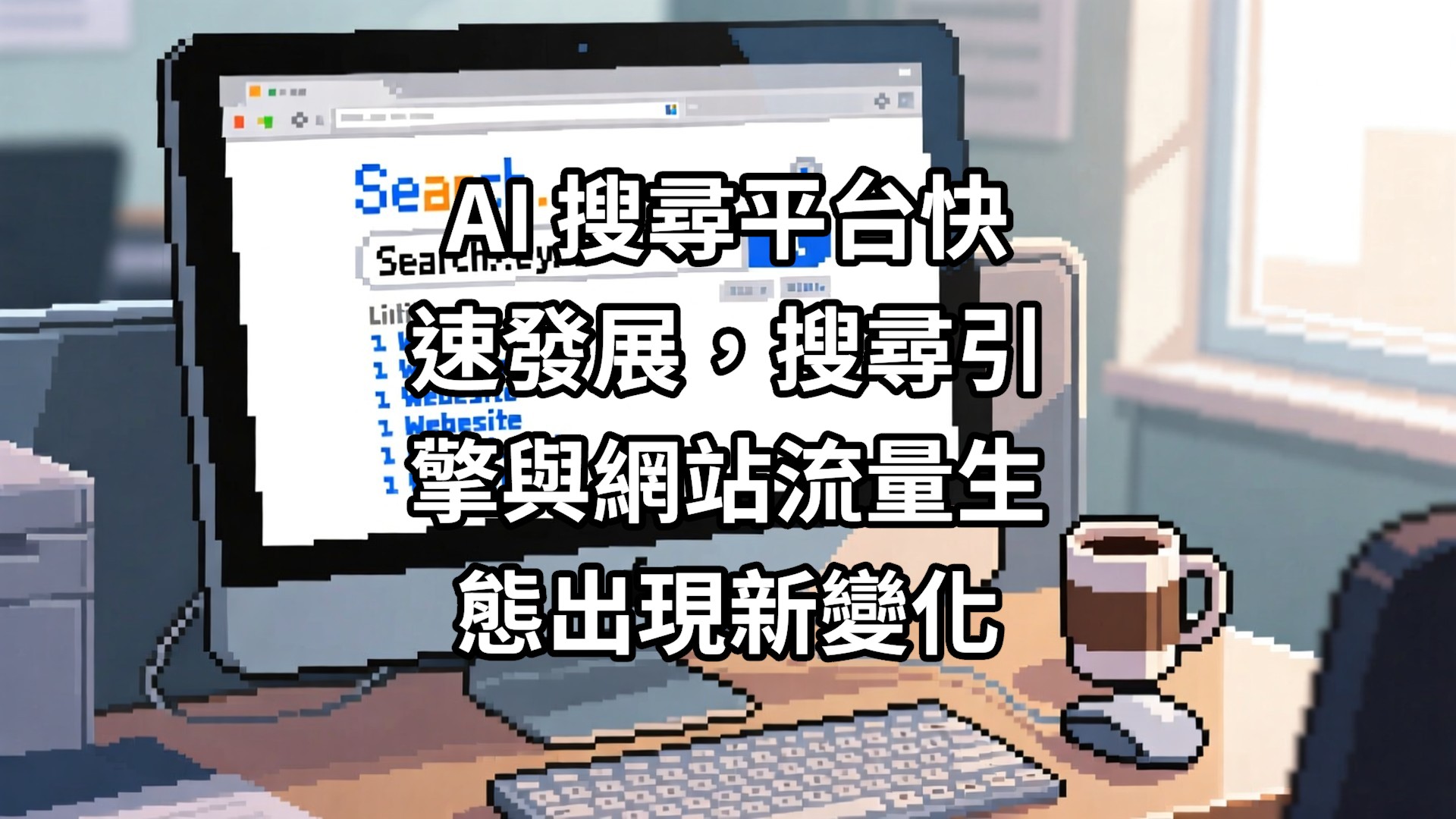 AI 搜尋平台快速發展，搜尋引擎與網站流量生態出現新變化