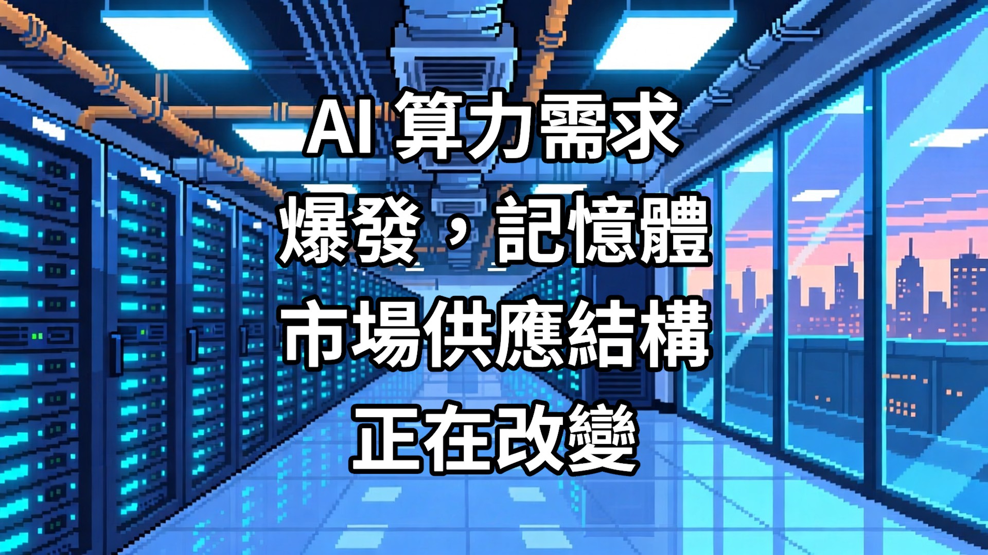 AI 算力需求爆發，記憶體市場供應結構正在改變